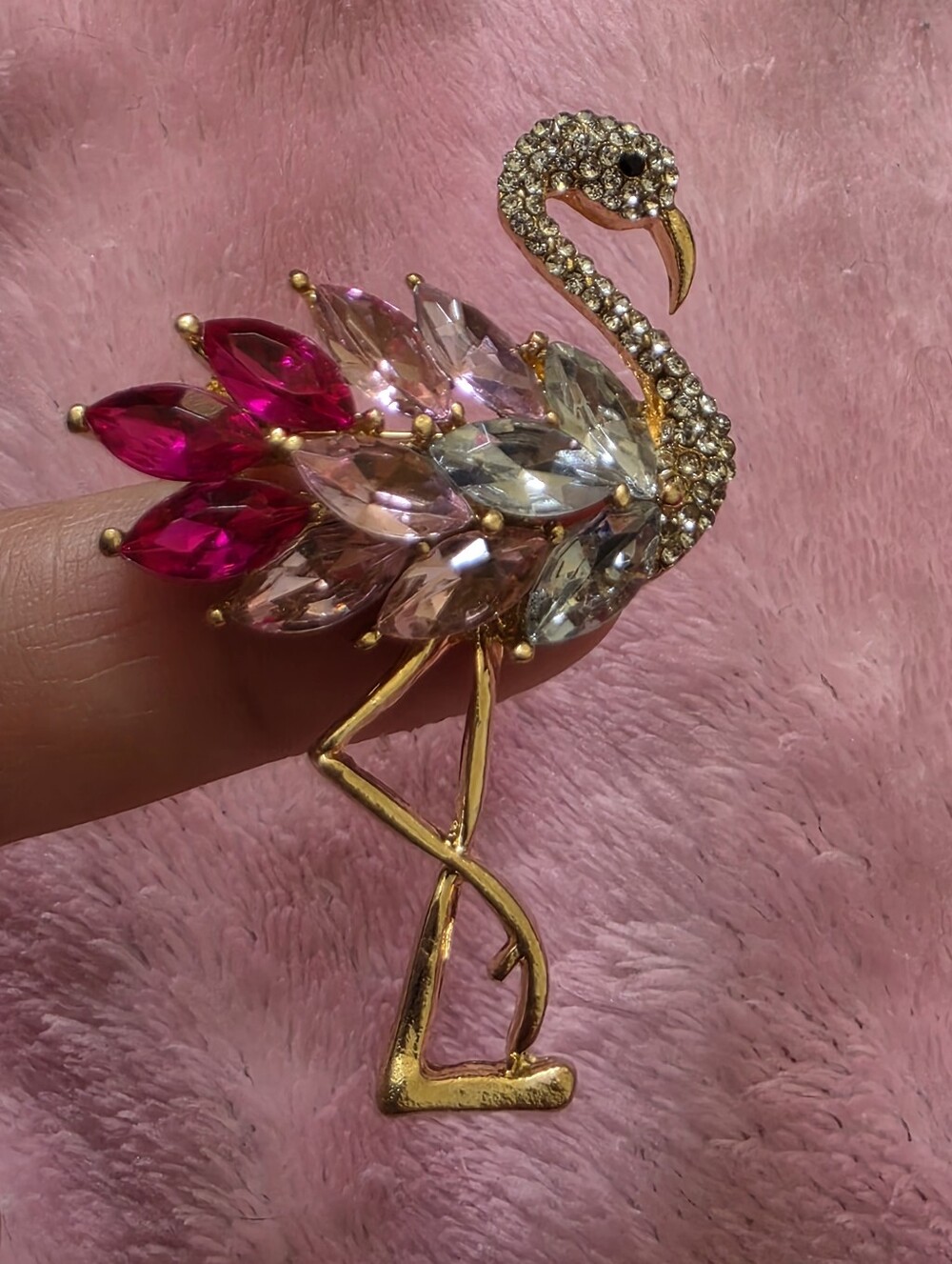 Flamingo Brooch Pin